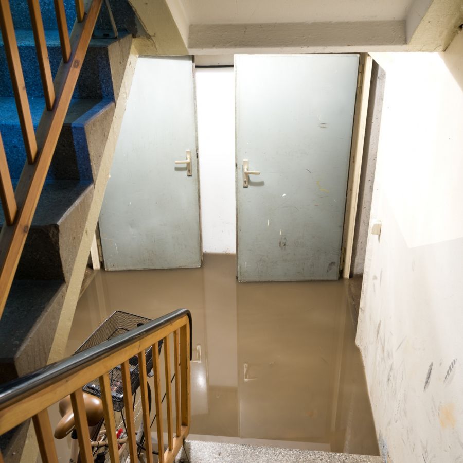 Basement Flood by Atlas Water Damage Restoration LLC